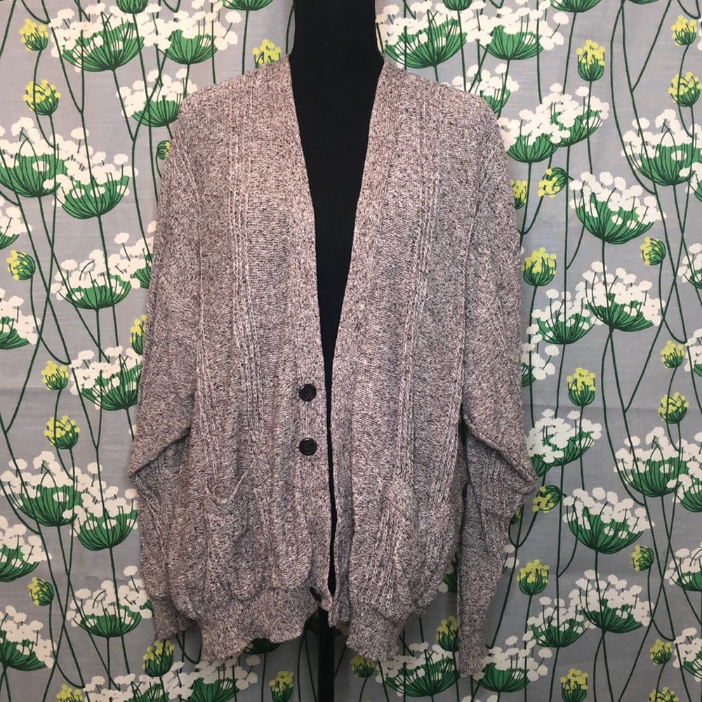 Vintage Chunky Cardigan Sweater